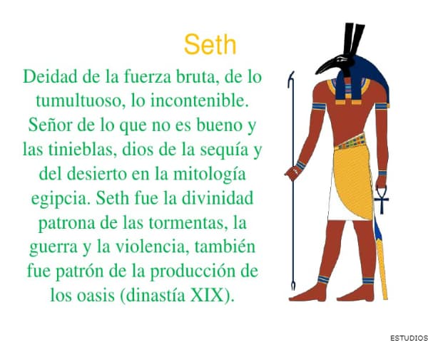 DIOS SETH: Egipcio de la Muerte. Historia y Significado del Destructor
