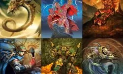 IMAGEN DE LOS DIOSES AZTECAS / IMAGES OF THE AZTEC GODS