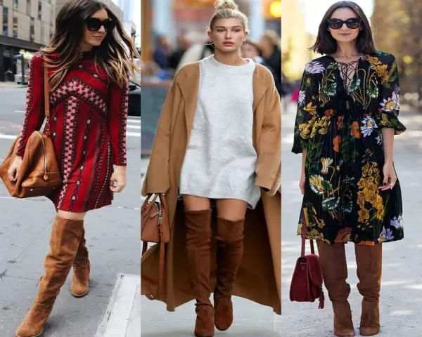 HOW TO MATCH or COMBINE BROWN BOOTS ? New Trends