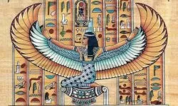 IMAGEN DE LA DIOSA ISIS / image of the goddess isis