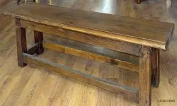 IMAGEN DE BANCOS DE MADERA RUSTICOS / RUSTIC WOODEN BENCHES IMAGE